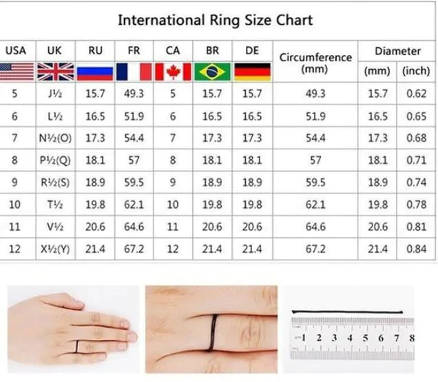 Women's Zircon Ring, European Diamond Ring JahSonFire