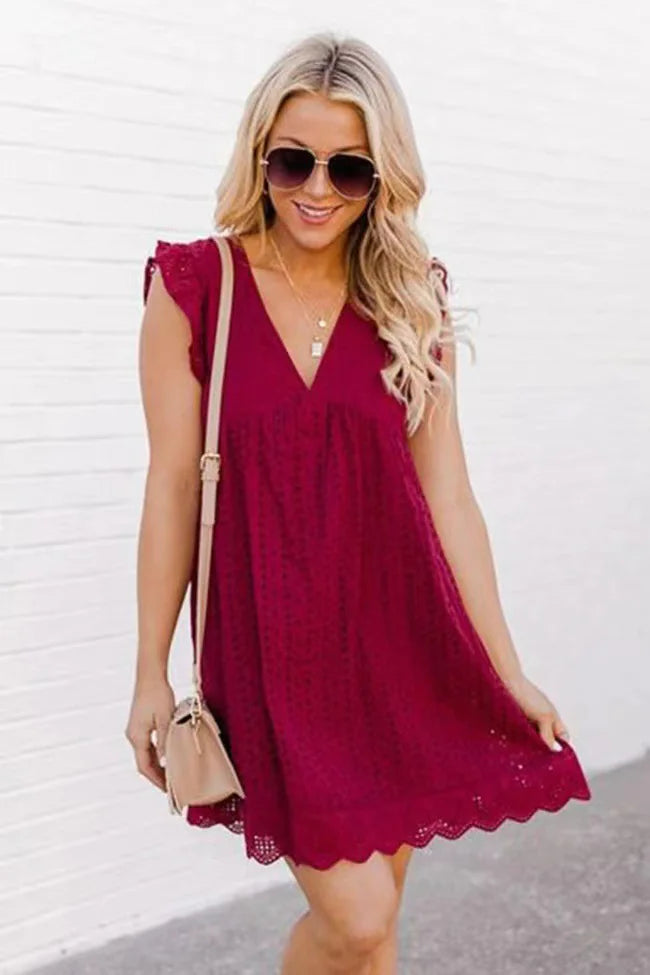 Lace Dresses With Pocket JahSonFire